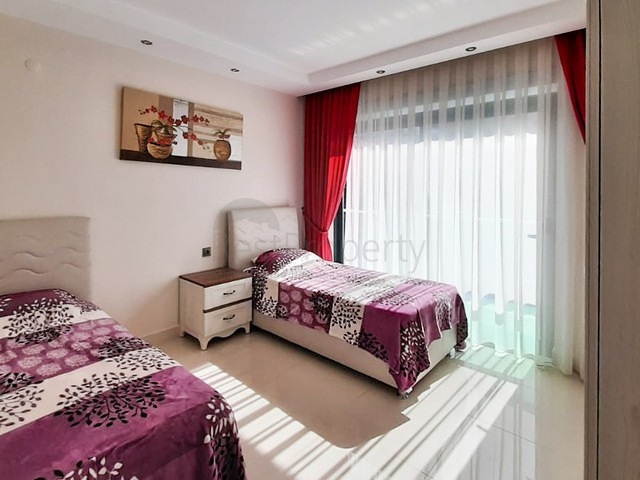 اطلالة بحر - مجمع بخدمات 5 نجوم -شقة 2 غرفة وصالة -في كارجي جاك / الانيا