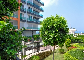 اطلالة بحر - مجمع بخدمات 5 نجوم -شقة 2 غرفة وصالة -في كارجي جاك / الانيا