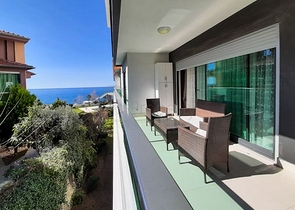 اطلالة بحر - مجمع بخدمات 5 نجوم -شقة 2 غرفة وصالة -في كارجي جاك / الانيا