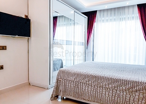 اطلالة بحر - مجمع بخدمات 5 نجوم -شقة 2 غرفة وصالة -في كارجي جاك / الانيا