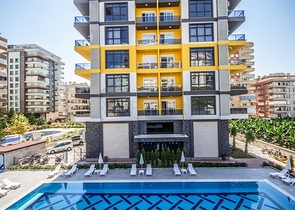 مجمع حديث -شقة 2 غرفة وصالة - مطبخ منفصل -في مهموتلار / الانيا 