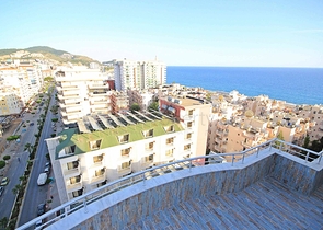 اطلالة بحر - دوبلكس فاخرة - 4 غرف وصالة -في مهموتلار / الانيا 