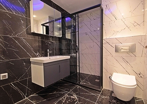 اطلالة بحر - دوبلكس فاخرة - 4 غرف وصالة -في مهموتلار / الانيا 