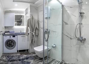 شقة انيقة ضمن مجمع حديث فاخر - تصميم 1+1 مع الاثاث -في كارجي جاك / الانيا 