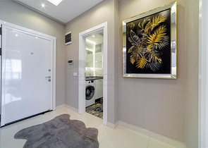 شقة انيقة ضمن مجمع حديث فاخر - تصميم 1+1 مع الاثاث -في كارجي جاك / الانيا 