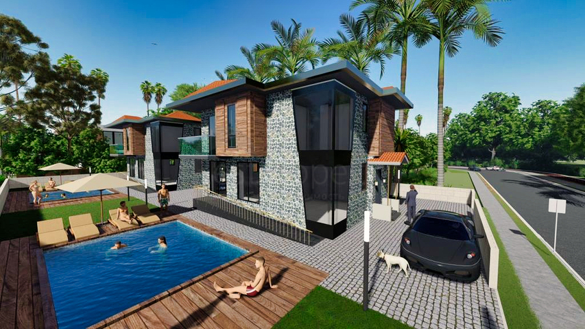 فيلا من 4 غرف نوم في أوزملو فتحية