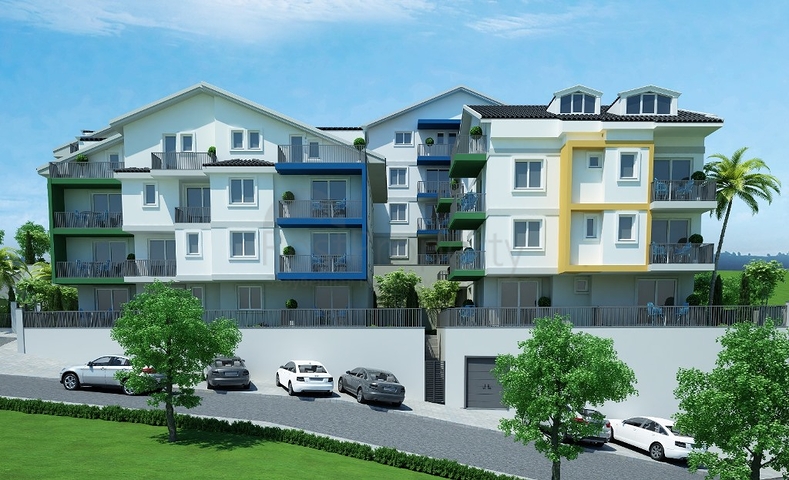 شقة بغرفة نوم واحدة في منطقة تاشياكا في فتحية