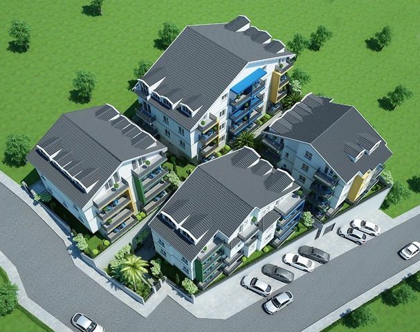 شقة بغرفة نوم واحدة في منطقة تاشياكا في فتحية