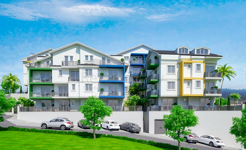 شقة بغرفة نوم واحدة في منطقة تاشياكا في فتحية