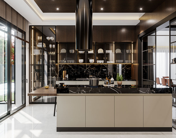 مشروع استثماري من فلل 5 + 1 في منطقة دوشميالتي في أنطاليا