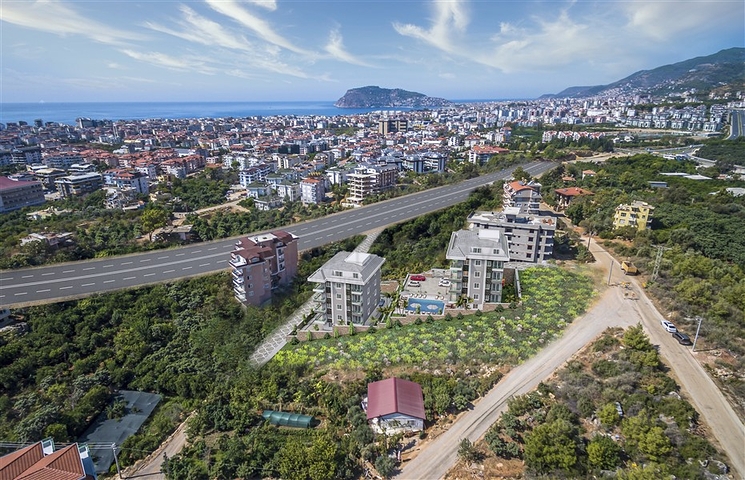 بالتقسيط دون فوائد - شقق قيد الانشاء -في منطقة اوبا المركزية / الانيا 