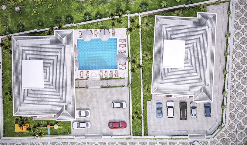 بالتقسيط دون فوائد - شقق قيد الانشاء -في منطقة اوبا المركزية / الانيا 