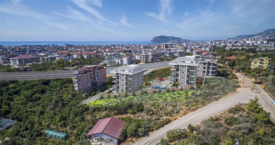 بالتقسيط دون فوائد - شقق قيد الانشاء -في منطقة اوبا المركزية / الانيا 