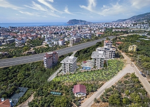 بالتقسيط دون فوائد - شقق قيد الانشاء -في منطقة اوبا المركزية / الانيا 