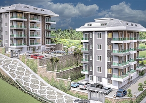 بالتقسيط دون فوائد - شقق قيد الانشاء -في منطقة اوبا المركزية / الانيا 