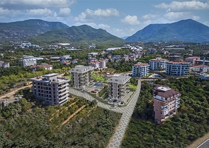 بالتقسيط دون فوائد - شقق قيد الانشاء -في منطقة اوبا المركزية / الانيا 