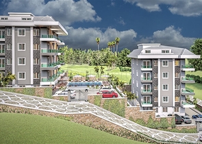 بالتقسيط دون فوائد - شقق قيد الانشاء -في منطقة اوبا المركزية / الانيا 