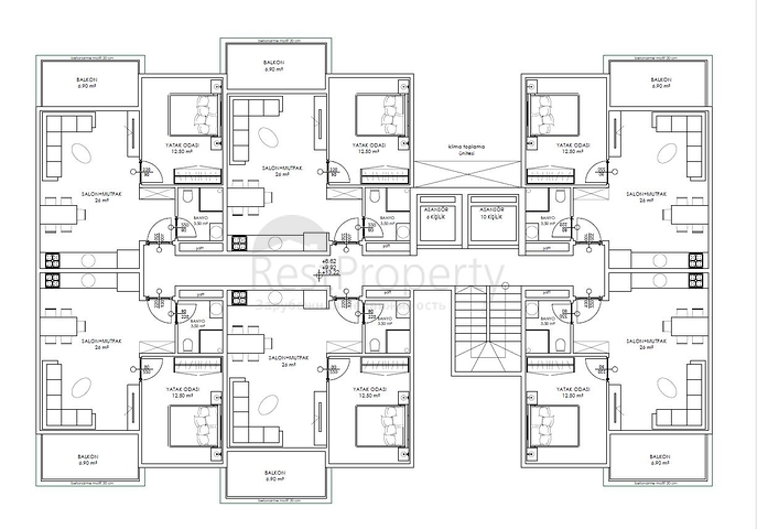 مجمع استثماري - قيد الانشاء -في كارجي جاك / الانيا 