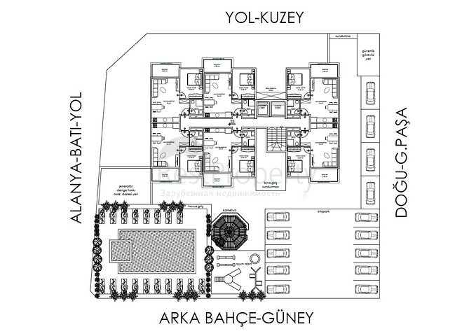 مجمع استثماري - قيد الانشاء -في كارجي جاك / الانيا 