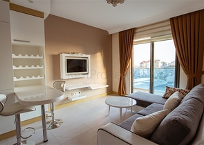 مناسبة للاستثمار - شقة في مركز الانيا - تصميم 1+1 