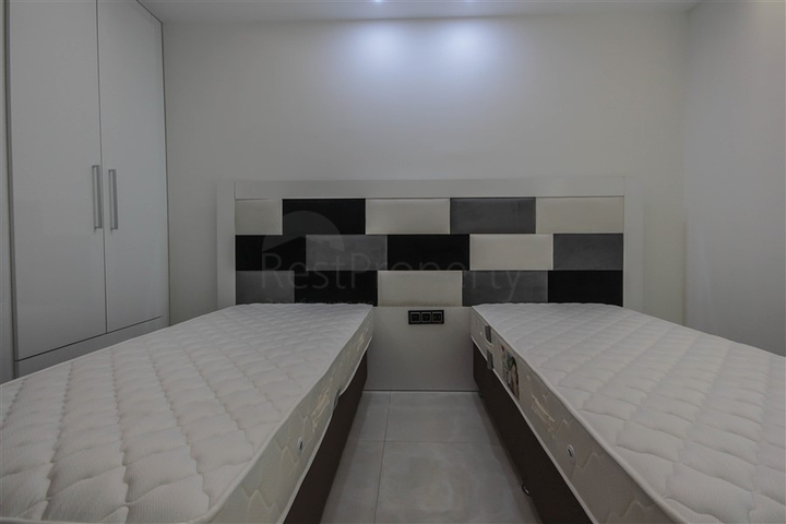 اطلالة بحرية - مجمع 5 نجوم -شقة غرفتين وصالة - مفروشة -في كارجي جاك/ الانيا 