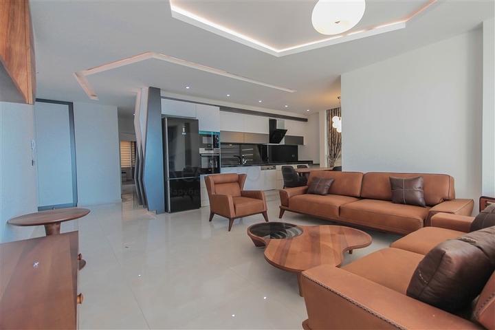 اطلالة بحرية - مجمع 5 نجوم -شقة غرفتين وصالة - مفروشة -في كارجي جاك/ الانيا 