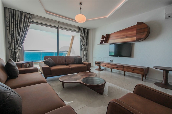 اطلالة بحرية - مجمع 5 نجوم -شقة غرفتين وصالة - مفروشة -في كارجي جاك/ الانيا 