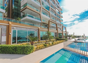 اطلالة بحرية - مجمع 5 نجوم -شقة غرفتين وصالة - مفروشة -في كارجي جاك/ الانيا 