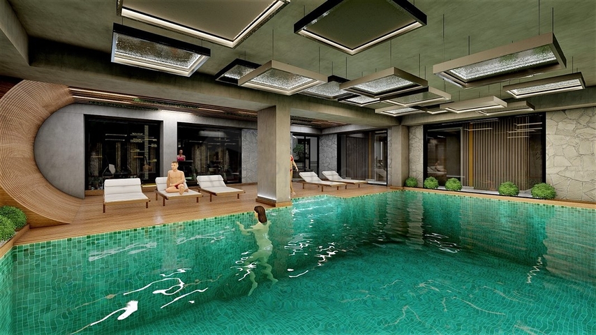 شقق فاخرة -بالاقساط -ضمن مجمع سكني يضم كافة الخدمات - في افسلار / الانيا 