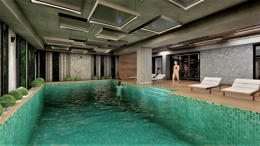 شقق فاخرة -بالاقساط -ضمن مجمع سكني يضم كافة الخدمات - في افسلار / الانيا 