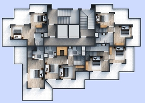 شقق فاخرة -بالاقساط -ضمن مجمع سكني يضم كافة الخدمات - في افسلار / الانيا 