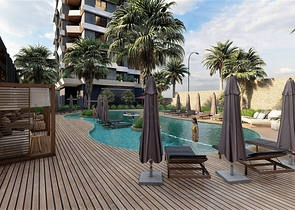 شقق فاخرة -بالاقساط -ضمن مجمع سكني يضم كافة الخدمات - في افسلار / الانيا 