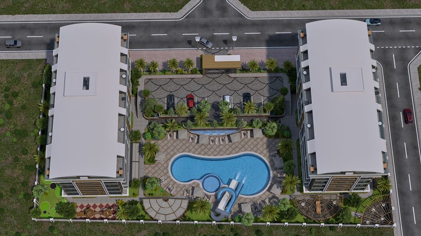 اشتري بالتقسيط - ضمن مجمع قريب من البحر - في منطقة كارجي جاك / الانيا 