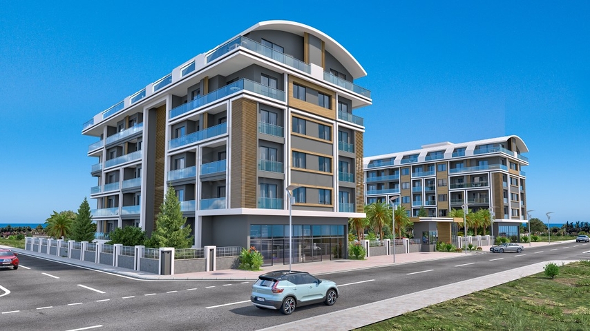 اشتري بالتقسيط - ضمن مجمع قريب من البحر - في منطقة كارجي جاك / الانيا 