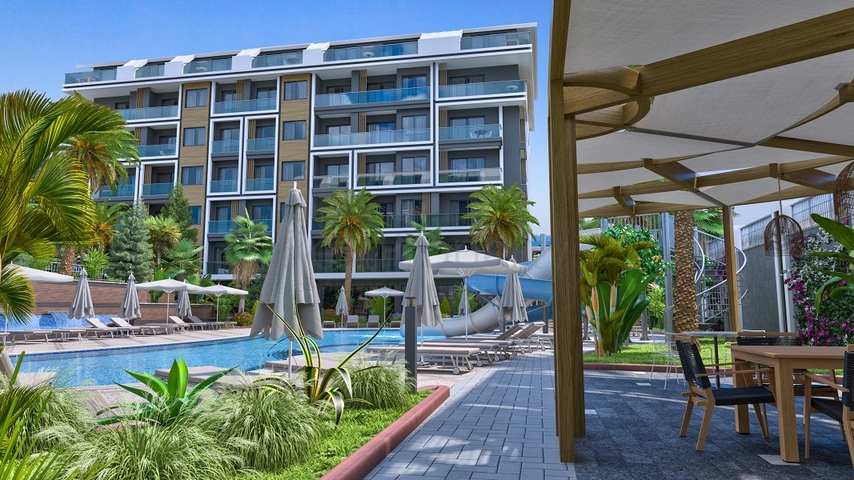 اشتري بالتقسيط - ضمن مجمع قريب من البحر - في منطقة كارجي جاك / الانيا 