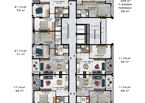 اشتري بالتقسيط - ضمن مجمع قريب من البحر - في منطقة كارجي جاك / الانيا 