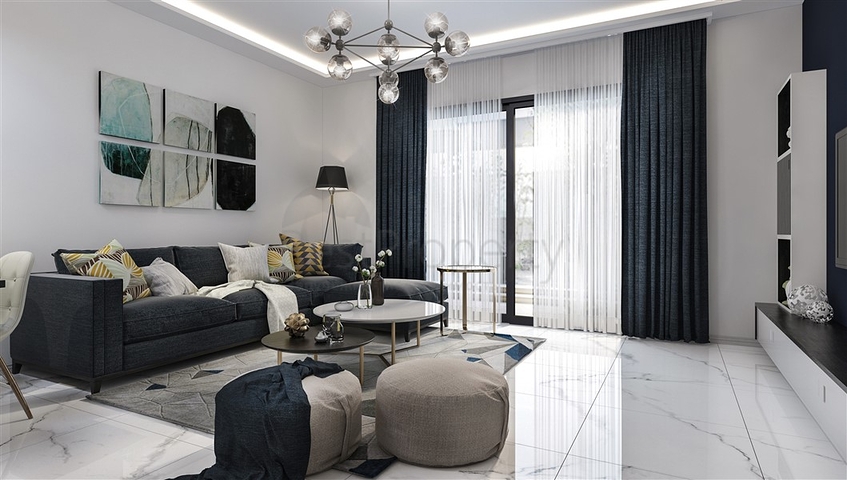 شقق ودوبلكس باطلالة بحرية - بالاقساط حتى تاريخ التسليم -في افسلار / الانيا 