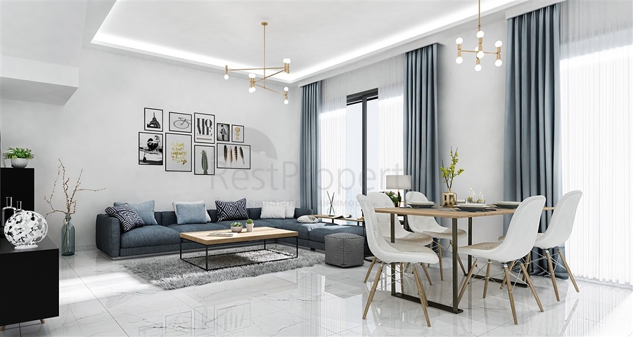 شقق ودوبلكس باطلالة بحرية - بالاقساط حتى تاريخ التسليم -في افسلار / الانيا 