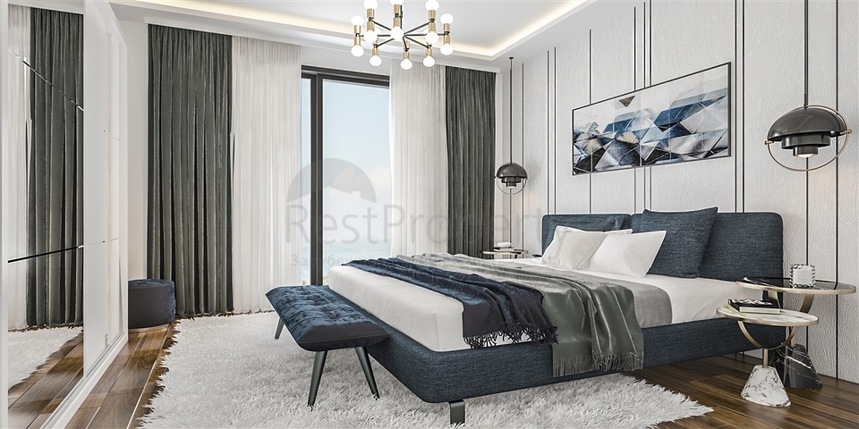 شقق ودوبلكس باطلالة بحرية - بالاقساط حتى تاريخ التسليم -في افسلار / الانيا 