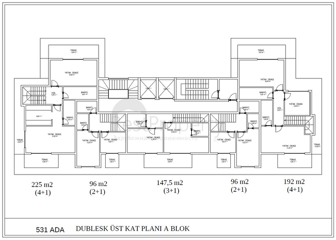 شقق ودوبلكس باطلالة بحرية - بالاقساط حتى تاريخ التسليم -في افسلار / الانيا 