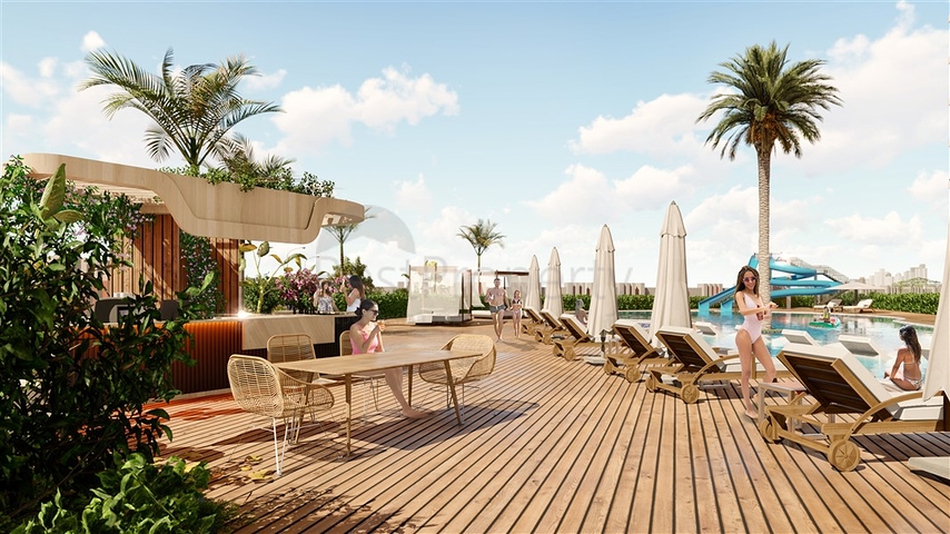 شقق ودوبلكس باطلالة بحرية - بالاقساط حتى تاريخ التسليم -في افسلار / الانيا 