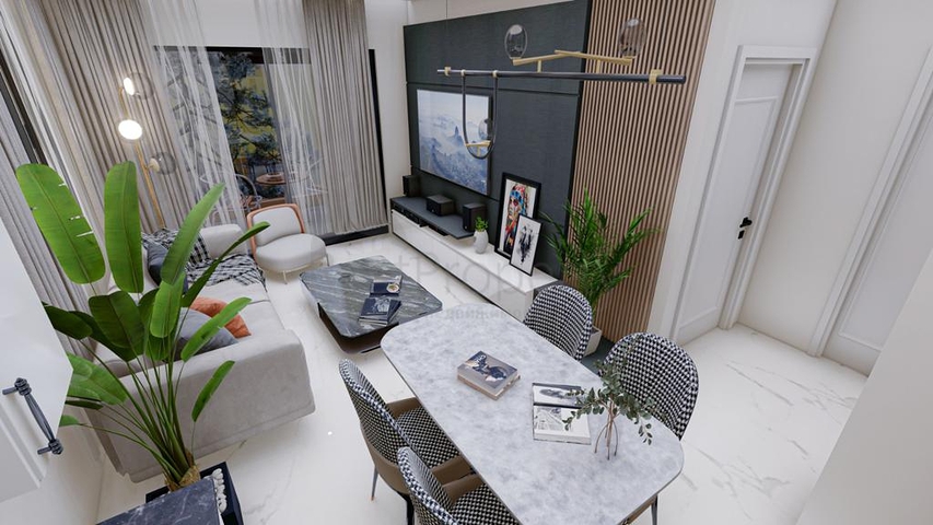 شقق بالتقسيط - ضمن مجمع سكني حديث -في مهموتلار / الانيا 