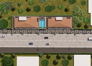 شقق بالتقسيط - ضمن مجمع سكني حديث -في مهموتلار / الانيا 