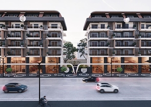 شقق بالتقسيط - ضمن مجمع سكني حديث -في مهموتلار / الانيا 