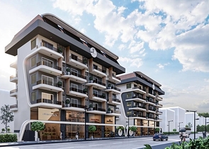 شقق بالتقسيط - ضمن مجمع سكني حديث -في مهموتلار / الانيا 