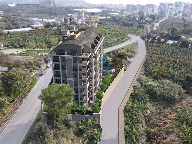 شقق ضمن مجمع سكني قيد الانشاء -في مهموتلار / الانيا 