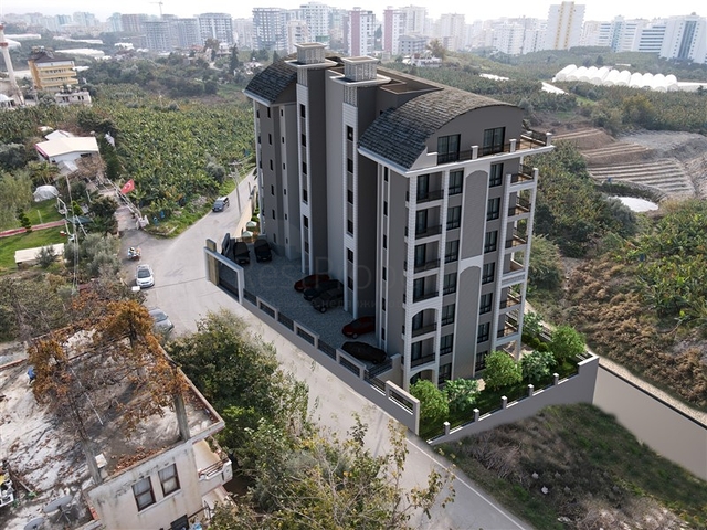 شقق ضمن مجمع سكني قيد الانشاء -في مهموتلار / الانيا 