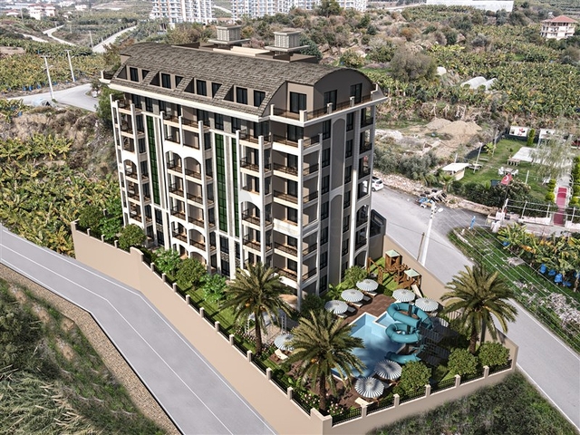 شقق ضمن مجمع سكني قيد الانشاء -في مهموتلار / الانيا 