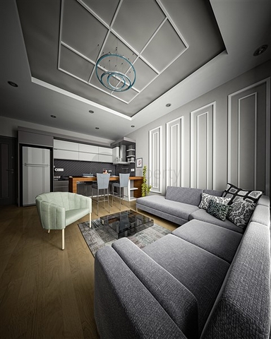 شقق ضمن مجمع سكني قيد الانشاء -في مهموتلار / الانيا 