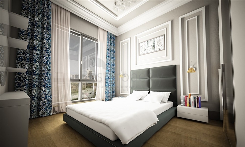 شقق ضمن مجمع سكني قيد الانشاء -في مهموتلار / الانيا 